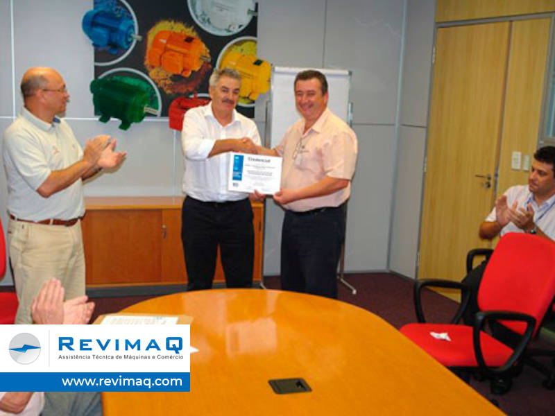 Certificação Revenda Especial WEG da Revimaq