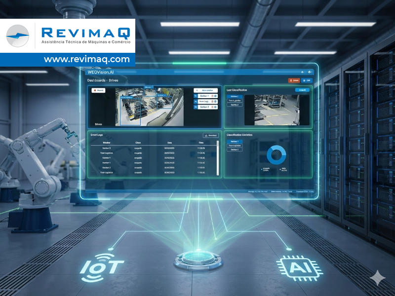 Como a manutenção industrial preditiva otimiza a produção com IA e IoT